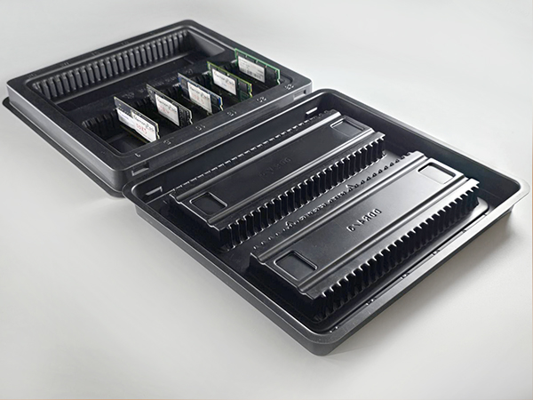 1773-004 ddr dimm plastic tray packaging